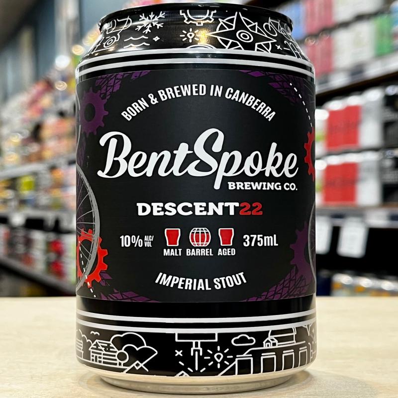 Bentspoke Descent 22 Imperial Stout 375ml Can